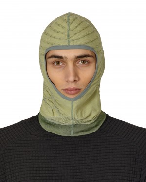 Green ROA Balaclava 3D Knit Beanie | CMSTI-2397