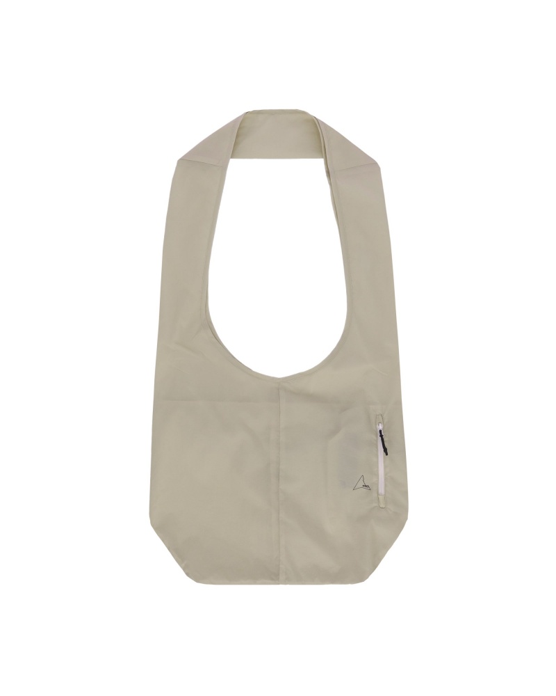 Beige ROA Packable Shoulder Bag | QIGRT-4053