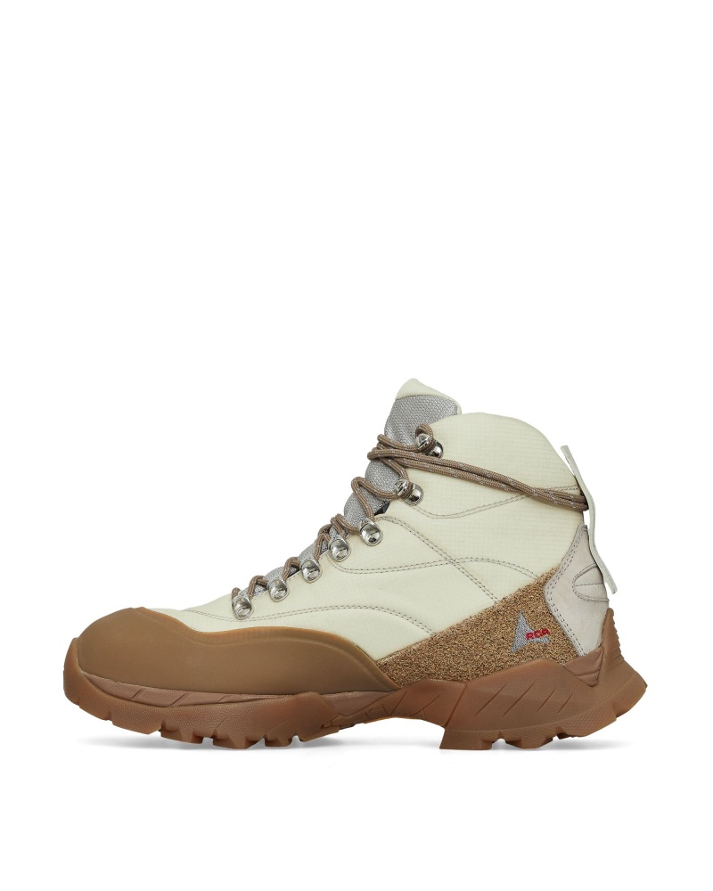 Beige White ROA Andreas Strap Hiking Shoes | PLTOF-6897