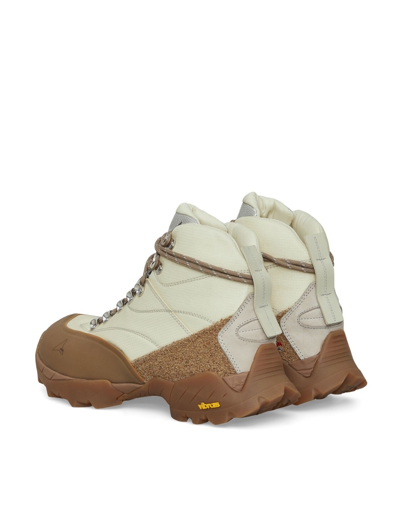 Beige White ROA Andreas Strap Hiking Shoes | PLTOF-6897