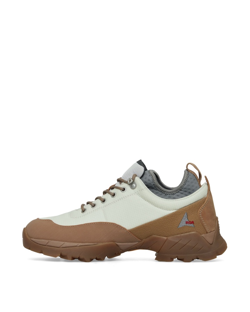 Beige White ROA Neal Hiking Shoes | KXDJL-9231