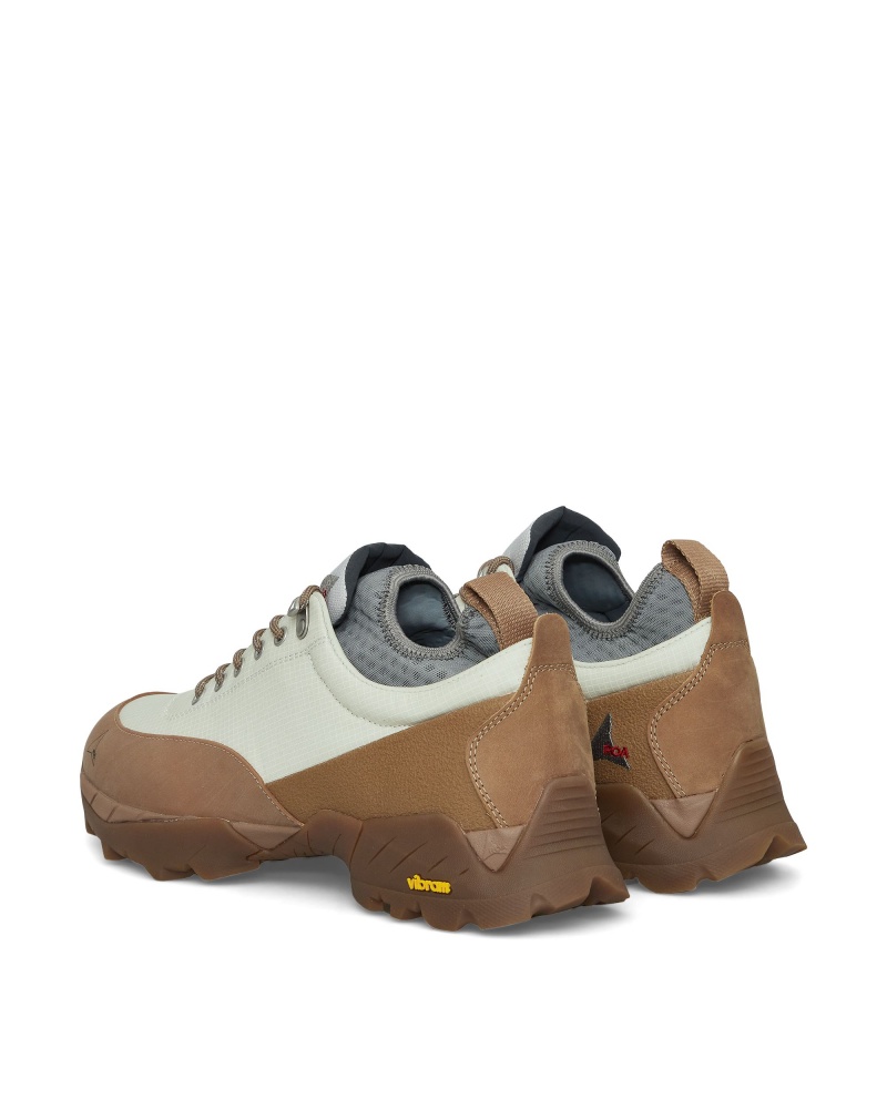 Beige White ROA Neal Hiking Shoes | KXDJL-9231