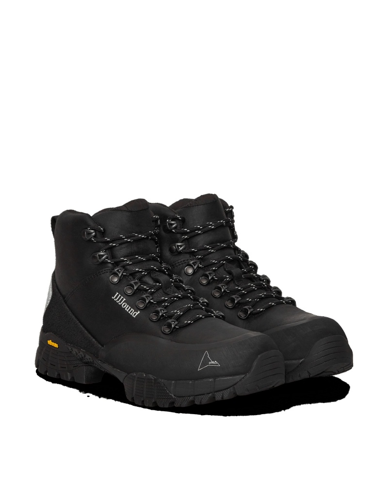 Black ROA Andreas JJJJound Hiking Shoes | KUHOE-7365