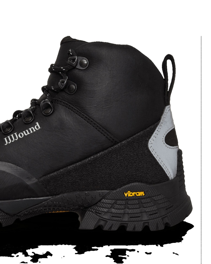 Black ROA Andreas JJJJound Hiking Shoes | KUHOE-7365