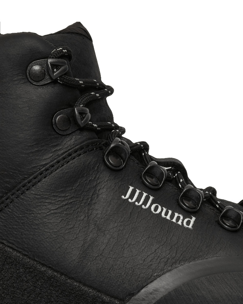 Black ROA Andreas JJJJound Hiking Shoes | KUHOE-7365