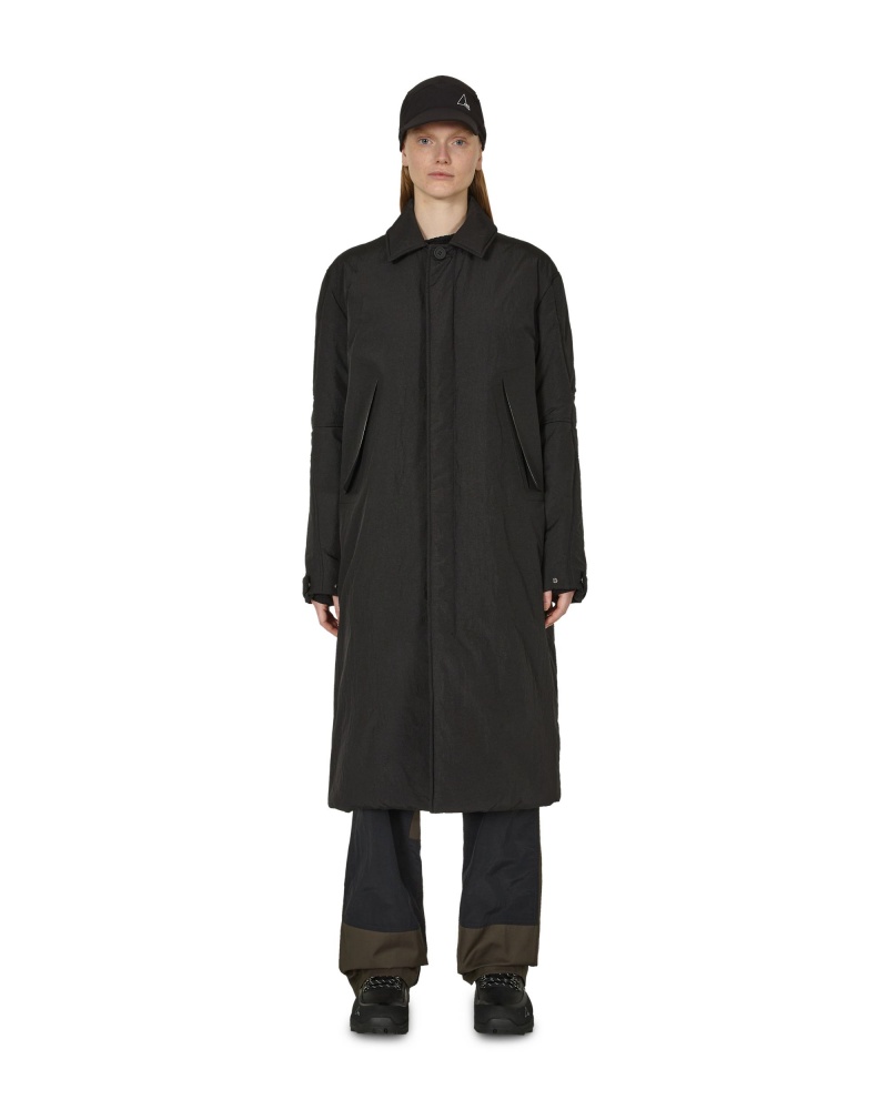 Black ROA Car Coat | XPLST-7061