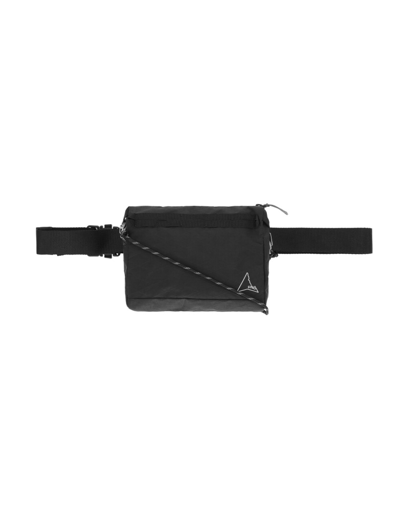 Black ROA Fashion Shoulder Bag | USQFZ-8957