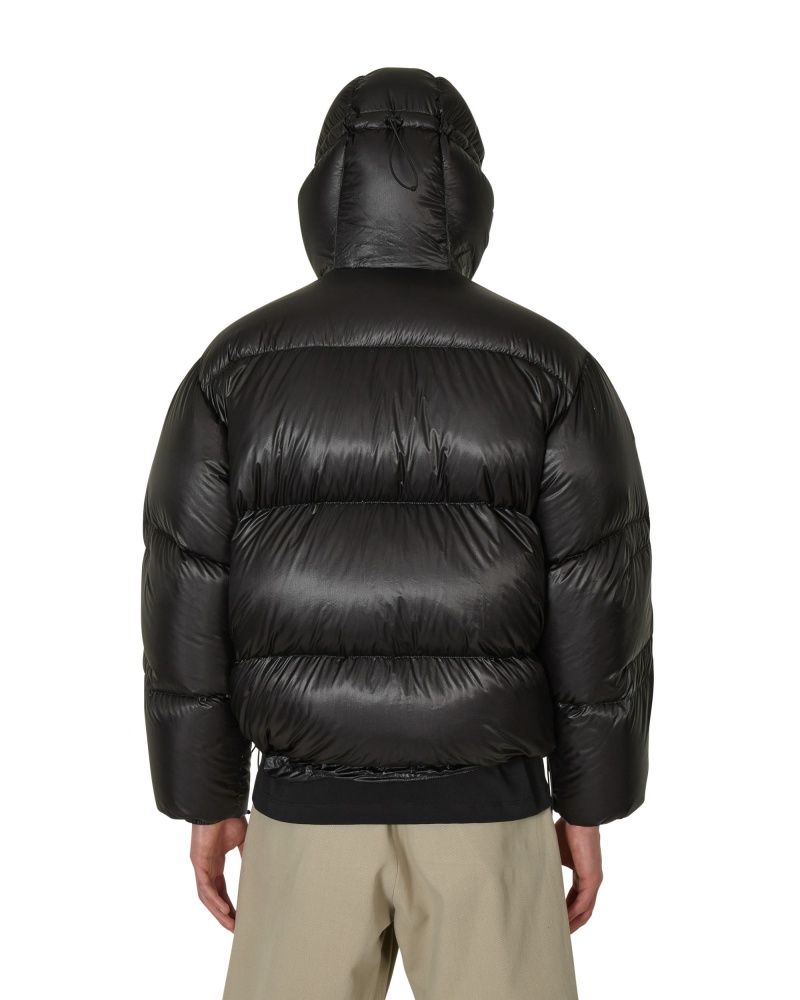 Black ROA Heavy Down Jacket | WGDZQ-3196