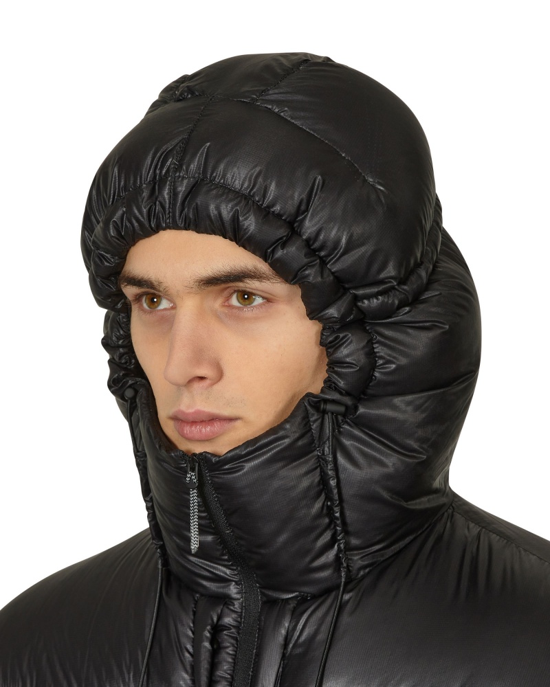 Black ROA Heavy Down Jacket | WGDZQ-3196