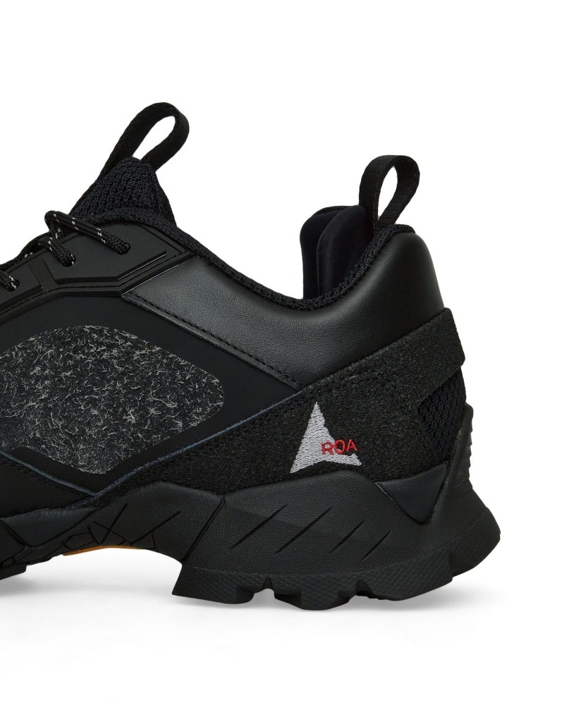 Black ROA Lhakpa Hiking Shoes | IBVXC-4310