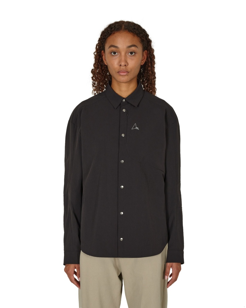 Black ROA Midlayer Shirt Shirt | GYAKD-5671