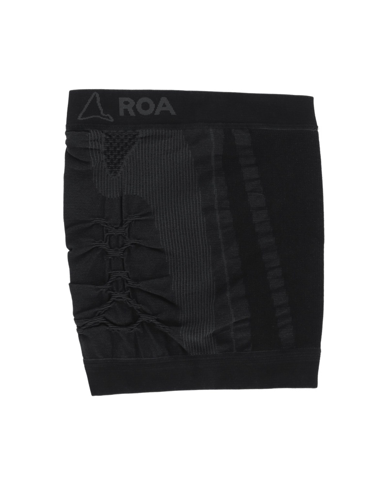 Black ROA Neck 3D Gaiter | XJVDS-0937