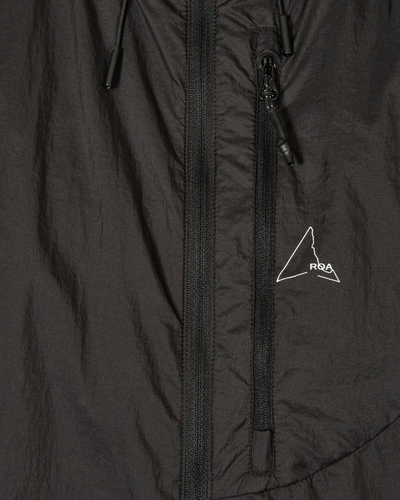 Black ROA Over Packable Windbreaker | KLGAV-8943