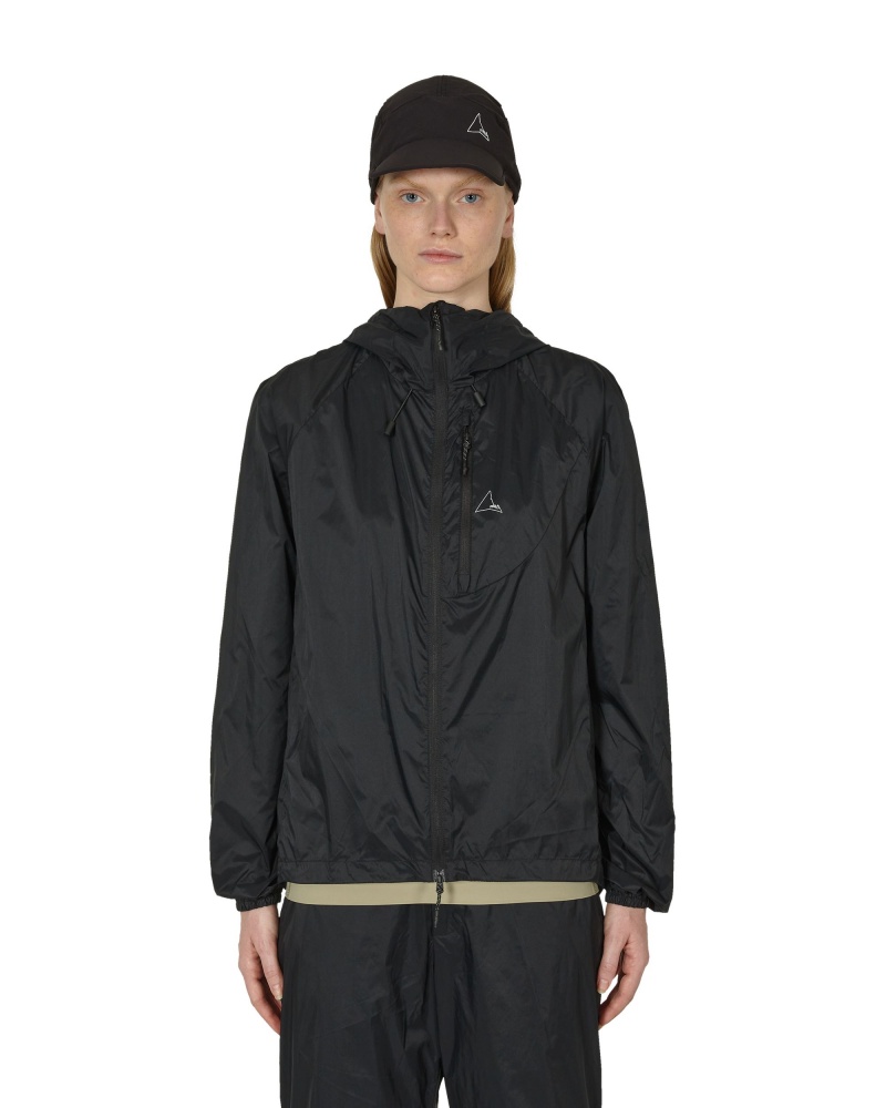 Black ROA Over Packable Windbreaker | KLGAV-8943