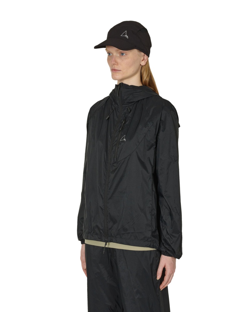 Black ROA Over Packable Windbreaker | KLGAV-8943