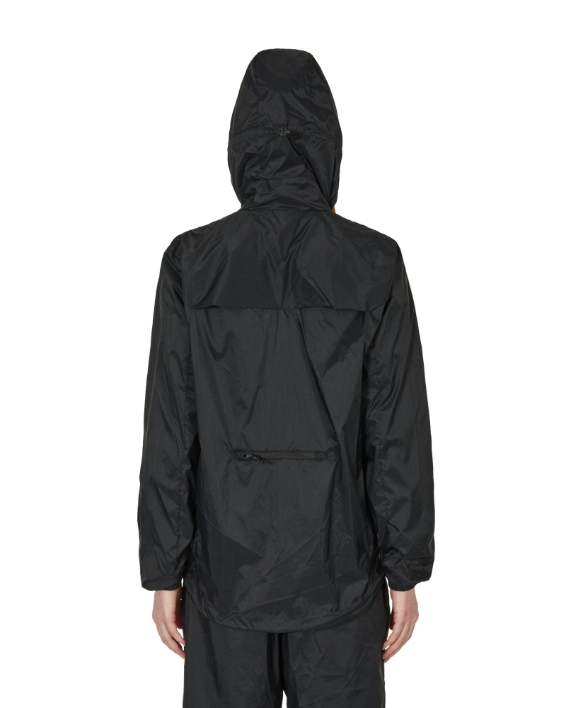 Black ROA Over Packable Windbreaker | KLGAV-8943