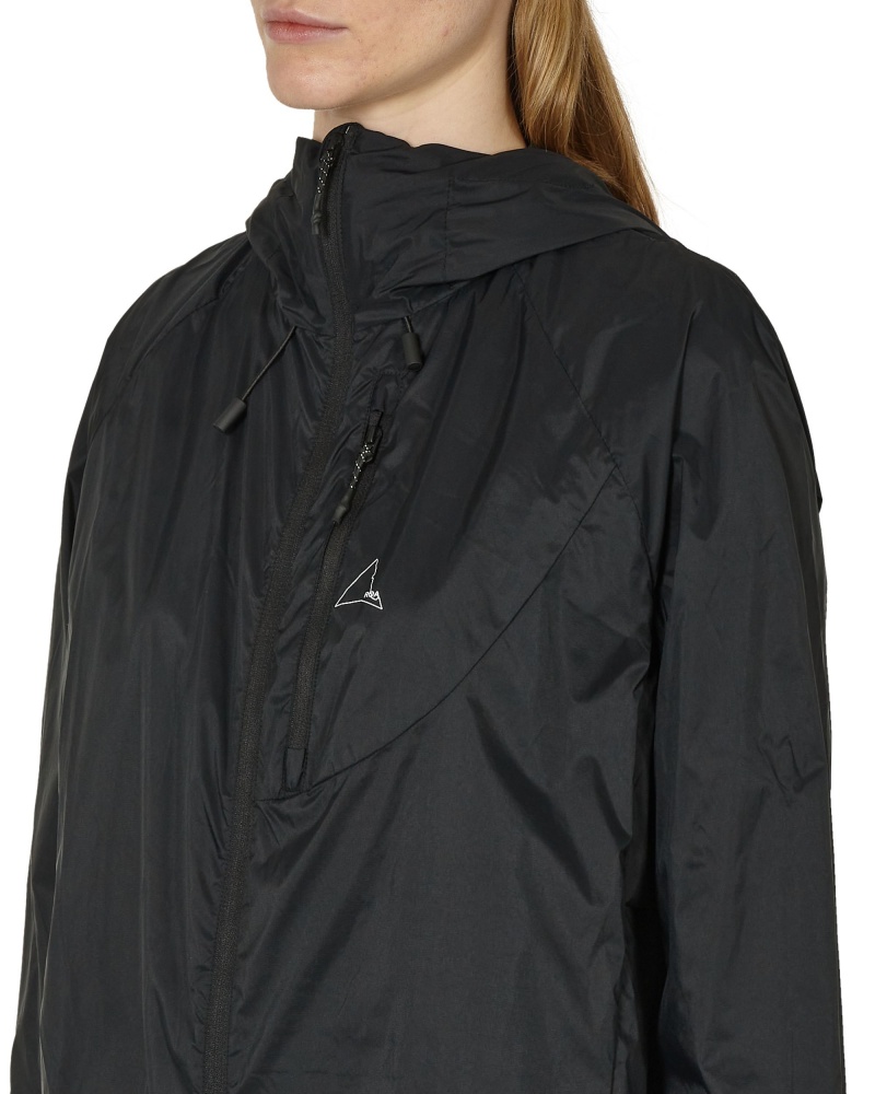 Black ROA Over Packable Windbreaker | KLGAV-8943