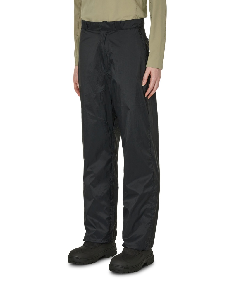 Black ROA Packable Over Trousers | NKCDV-6840