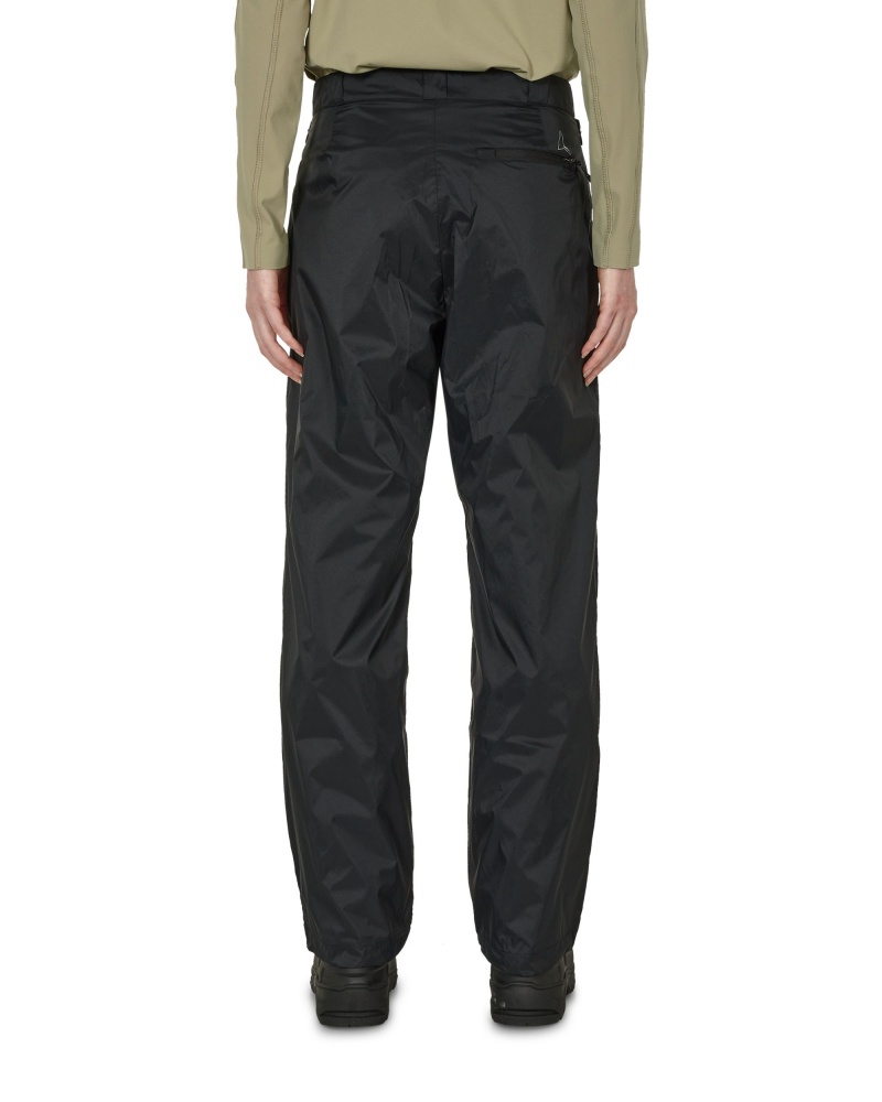 Black ROA Packable Over Trousers | NKCDV-6840