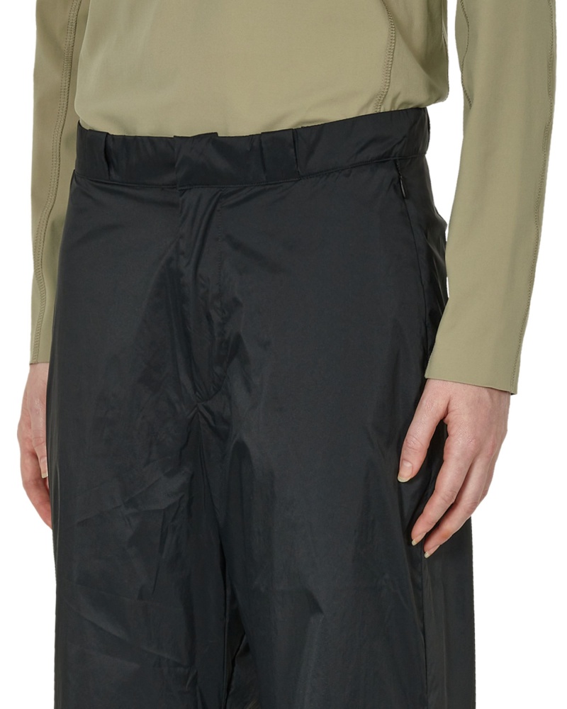 Black ROA Packable Over Trousers | NKCDV-6840