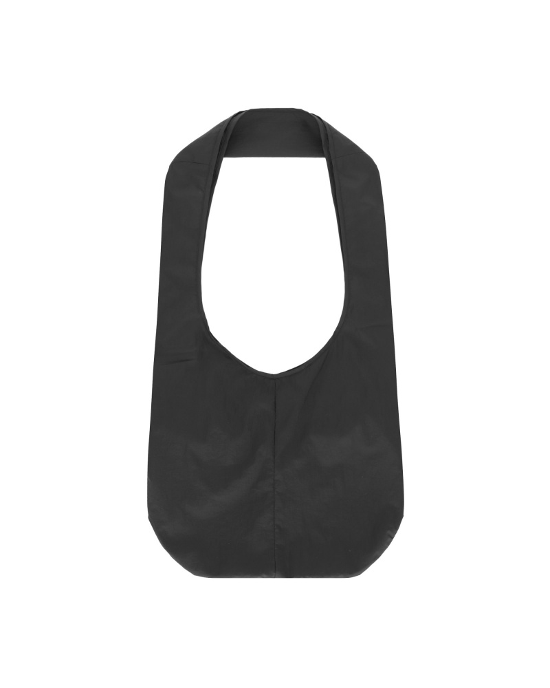 Black ROA Packable Shoulder Bag | TNDCO-6758