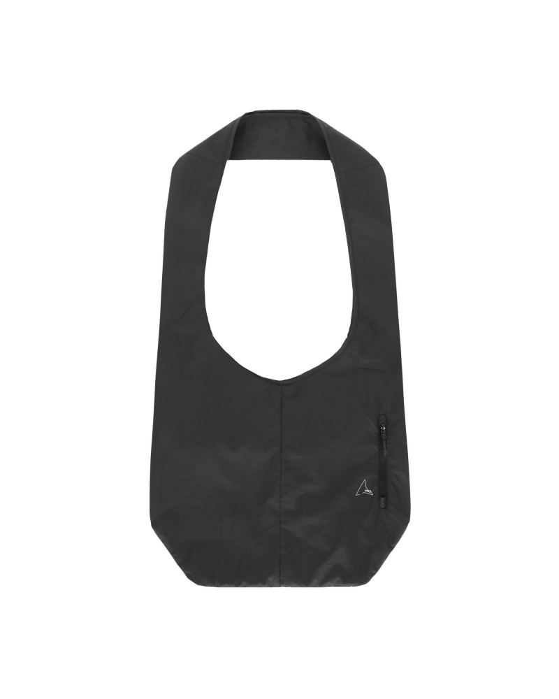 Black ROA Packable Shoulder Bag | TNDCO-6758