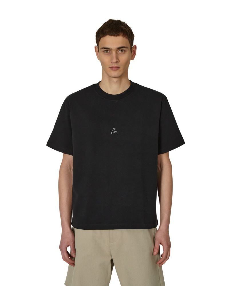 Black ROA Telia T Shirts | UAPEL-6795