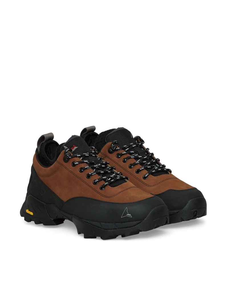 Brown Black ROA Neal Hiking Shoes | PTBAN-2671