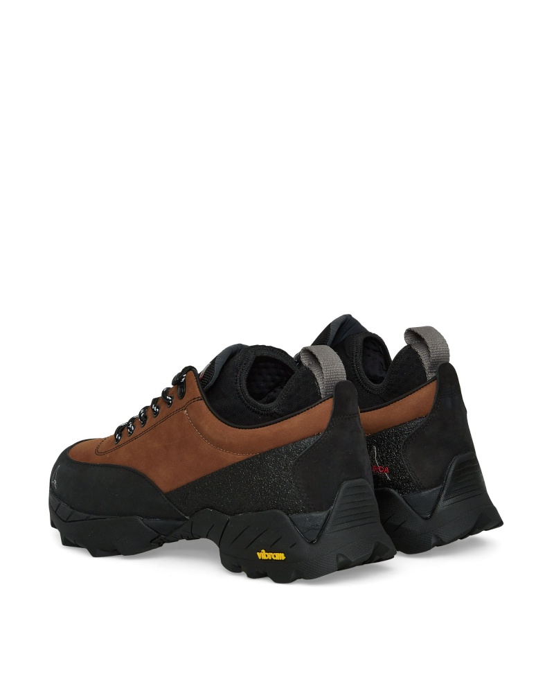 Brown Black ROA Neal Hiking Shoes | PTBAN-2671