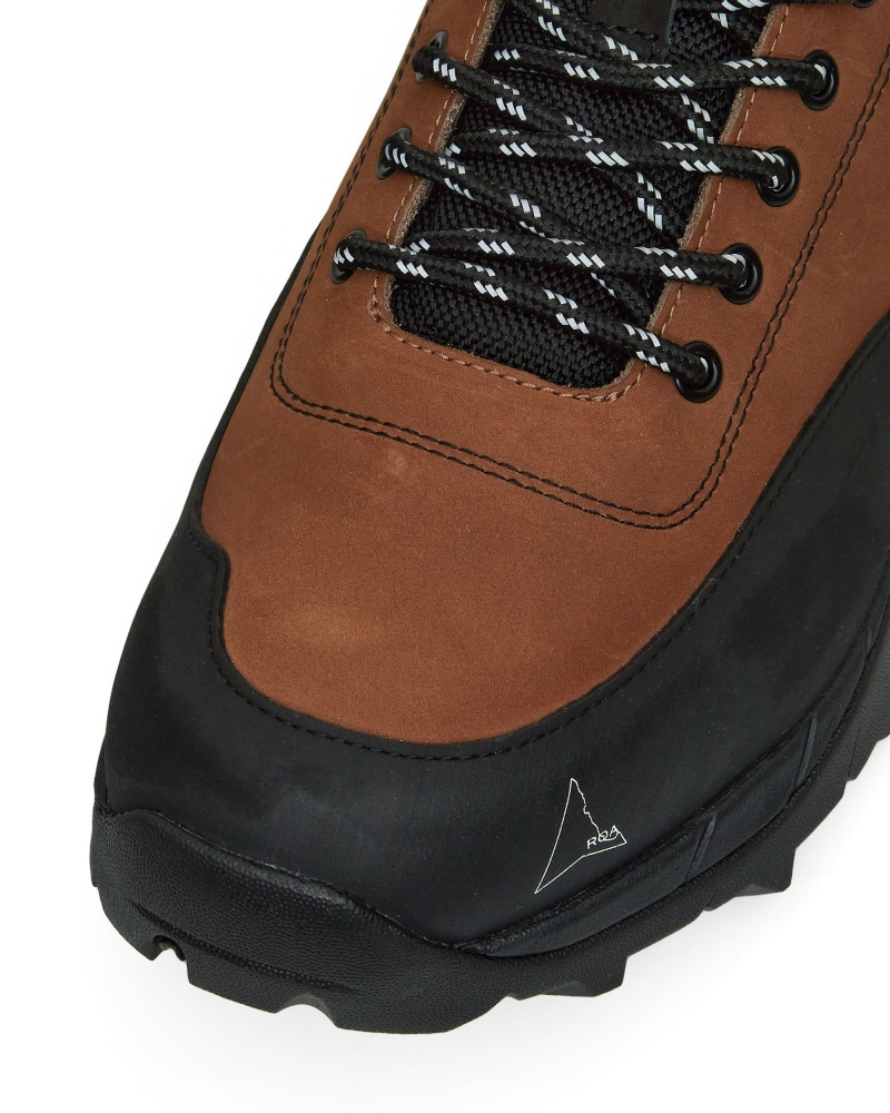 Brown Black ROA Neal Hiking Shoes | PTBAN-2671