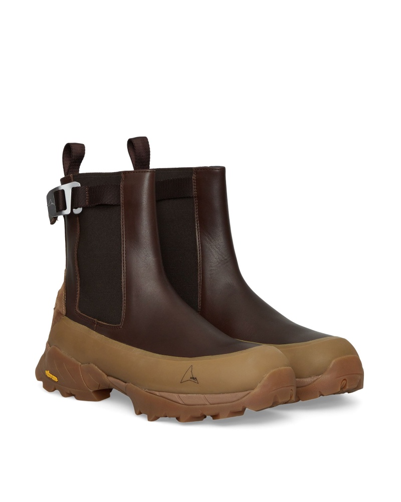 Brown ROA Anddle Chelsea Boots | KYLGM-8210