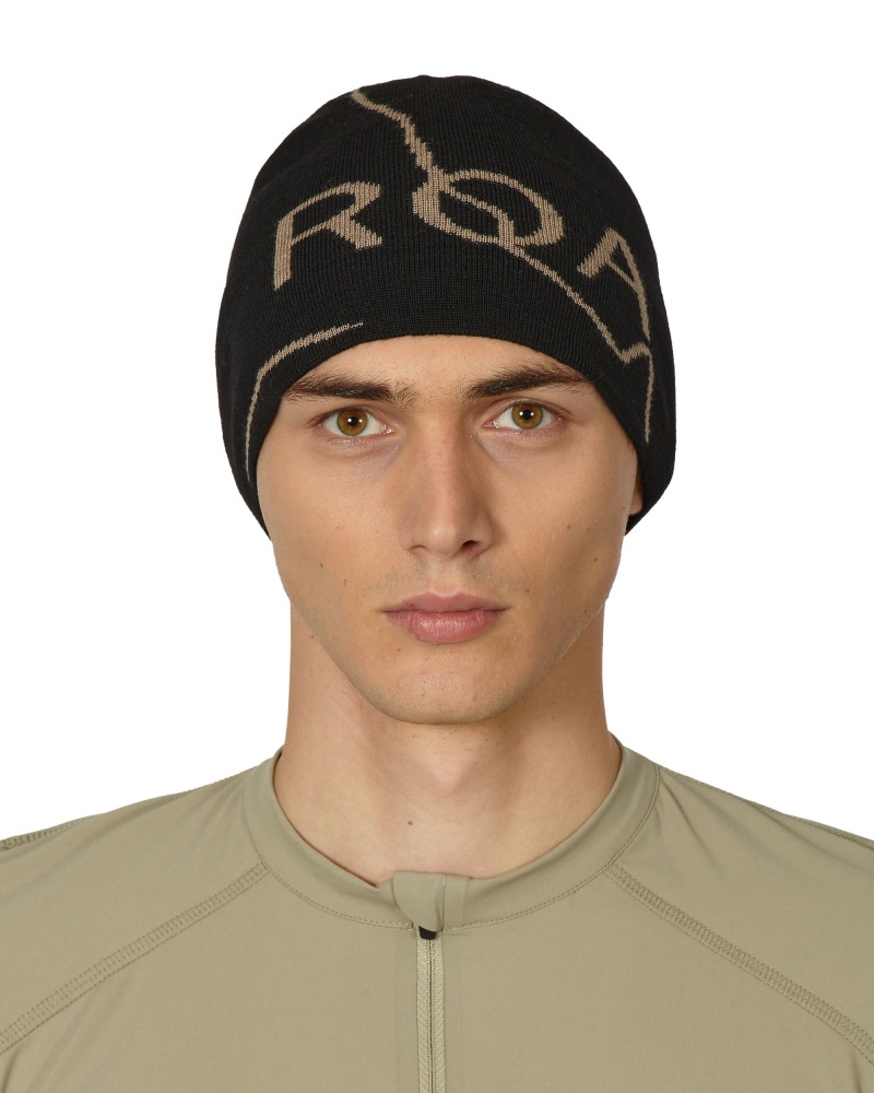 Brown ROA Logo Beanie | XOWPF-0846