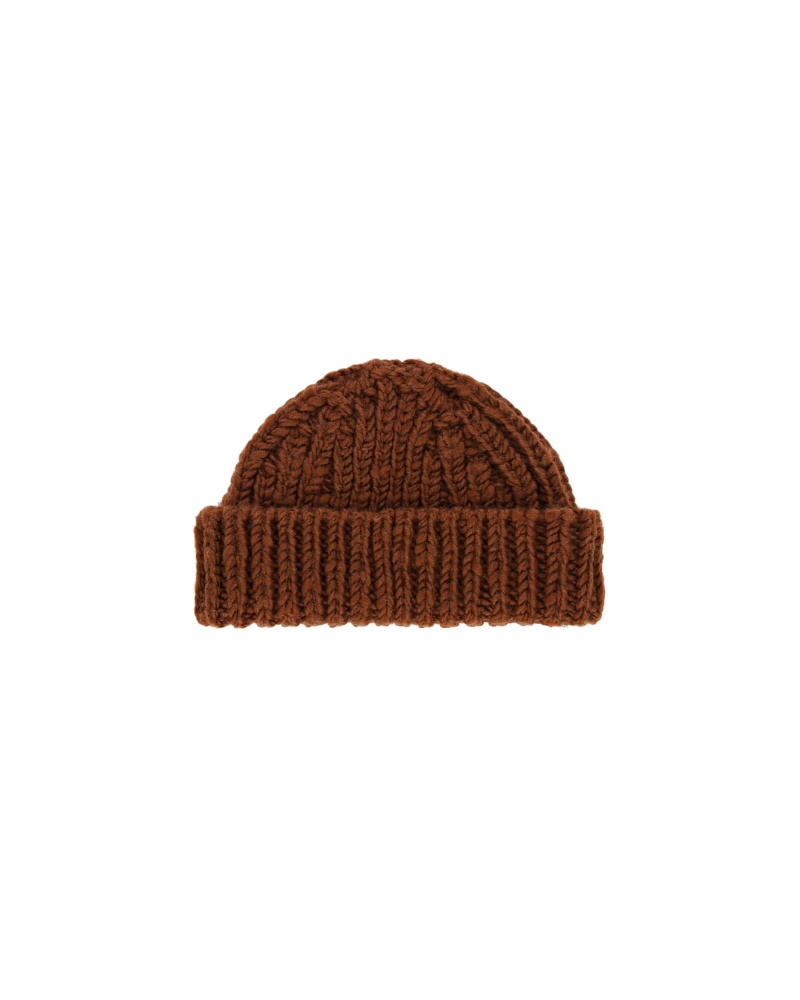 Brown ROA Neal Beanie | SPTOE-7438