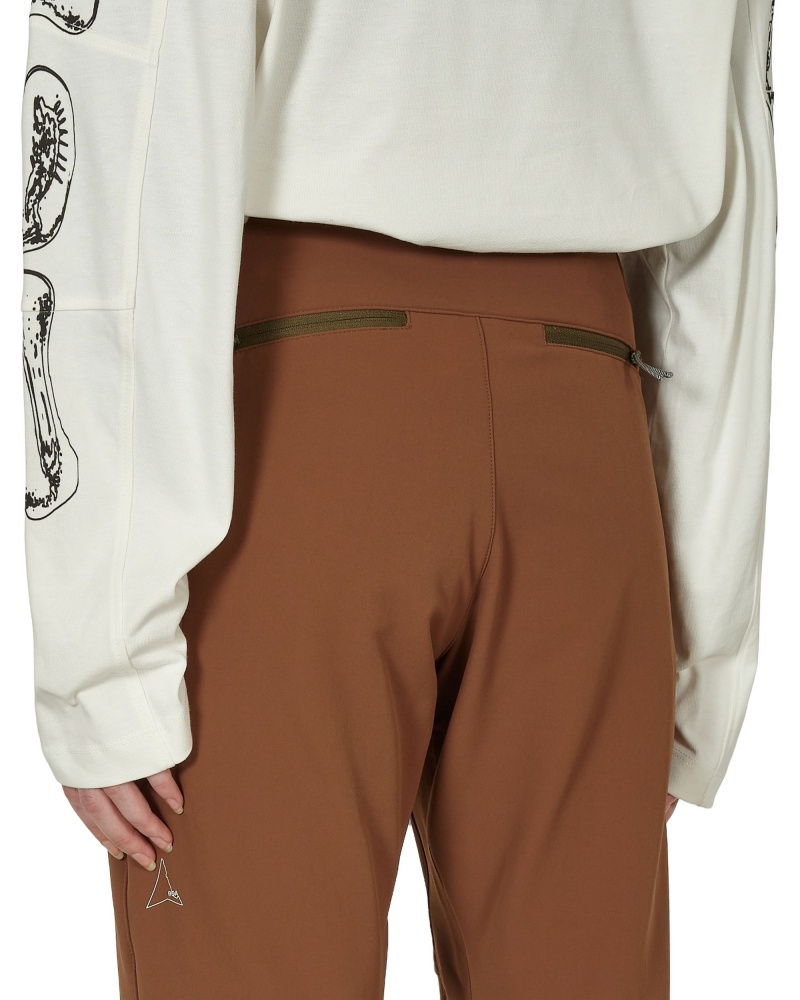 Brown ROA Technical Softshell Trousers | KYARS-5416