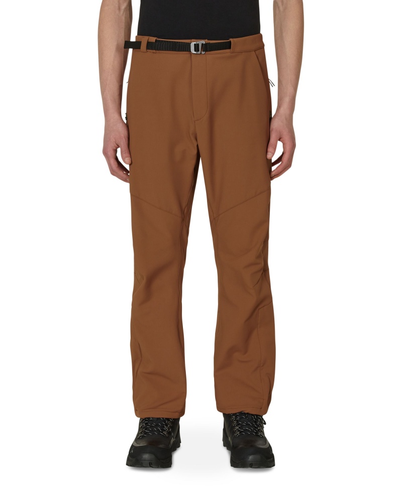 Brown ROA Technical Softshell Trousers | KYARS-5416