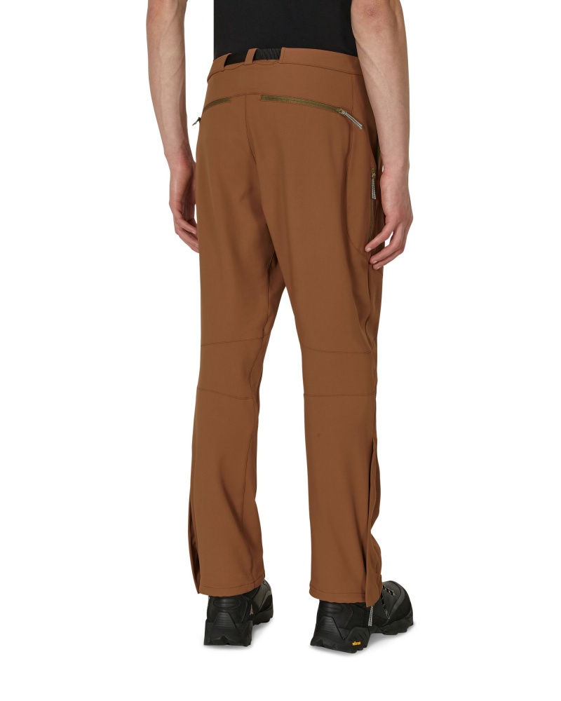 Brown ROA Technical Softshell Trousers | KYARS-5416