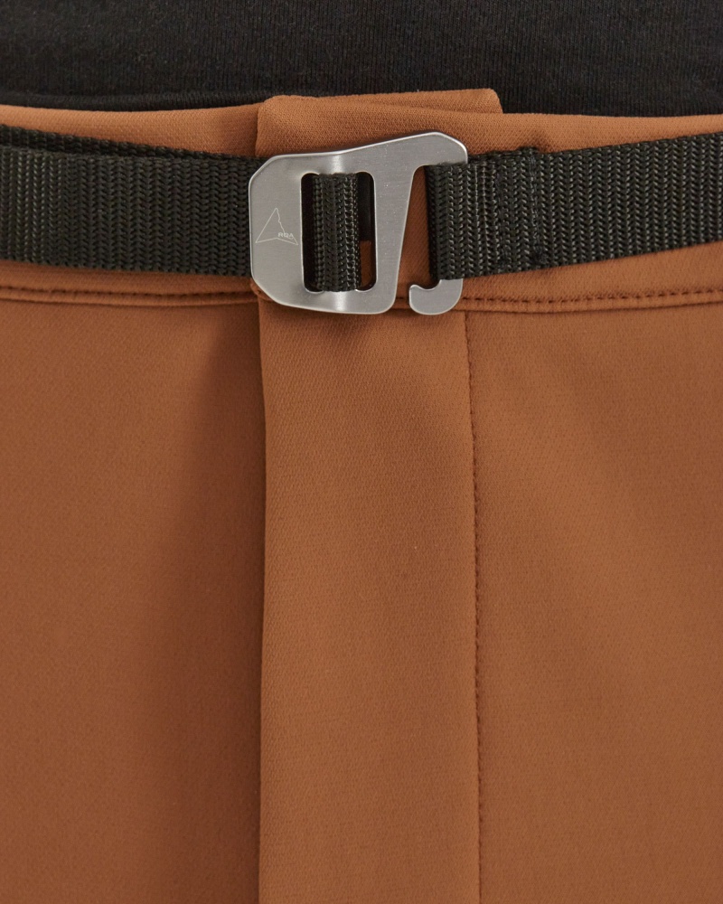 Brown ROA Technical Softshell Trousers | KYARS-5416