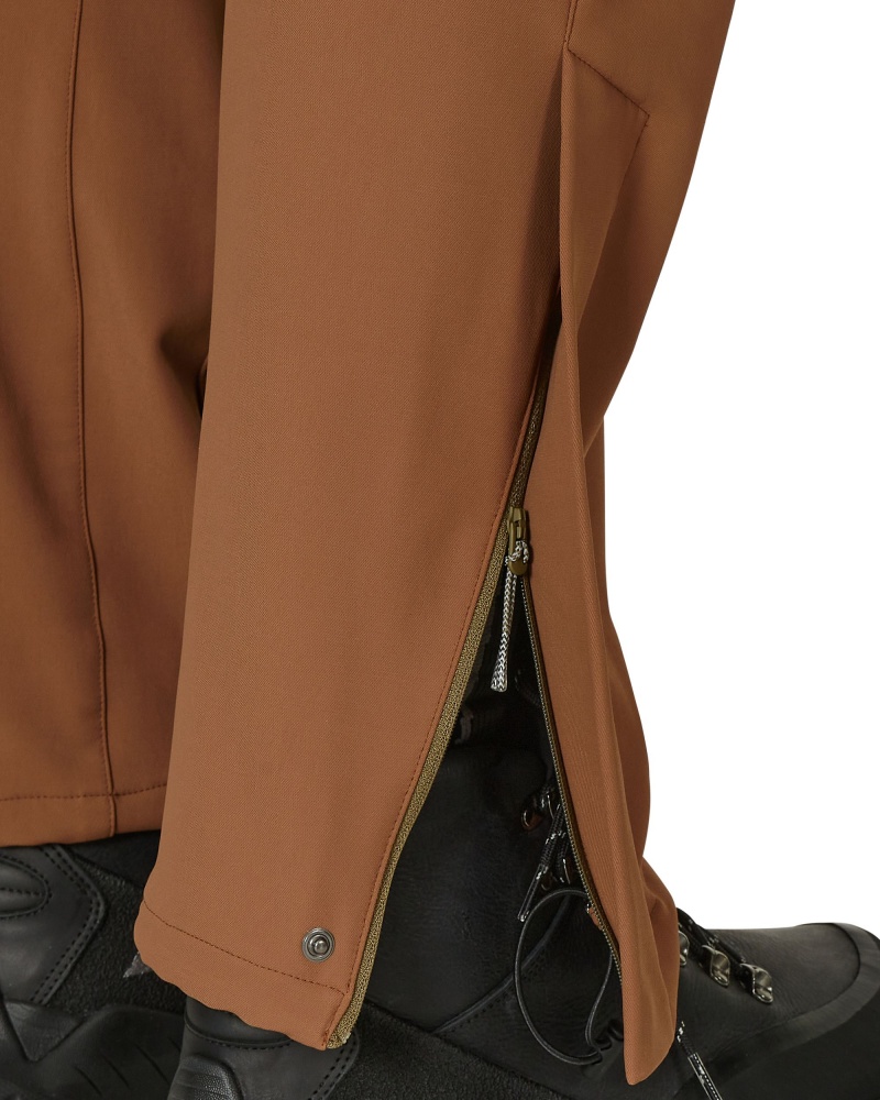 Brown ROA Technical Softshell Trousers | KYARS-5416