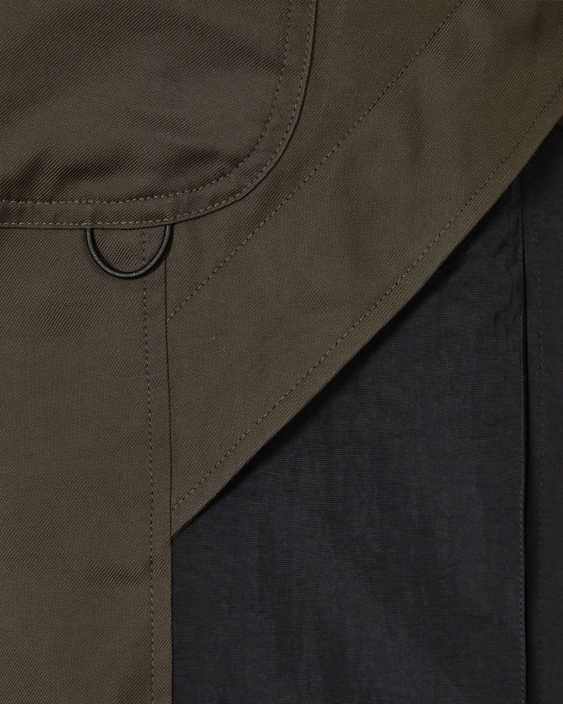 Dark Brown ROA Cargo Trousers | OXGIV-8702