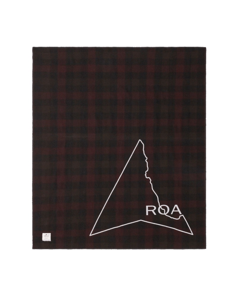 Dark Brown ROA Woolrich Blanket | ILZFH-9317