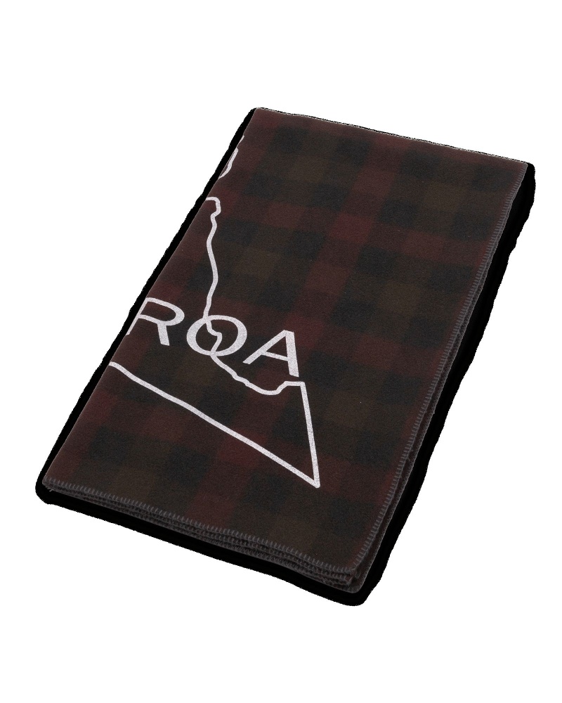 Dark Brown ROA Woolrich Blanket | ILZFH-9317