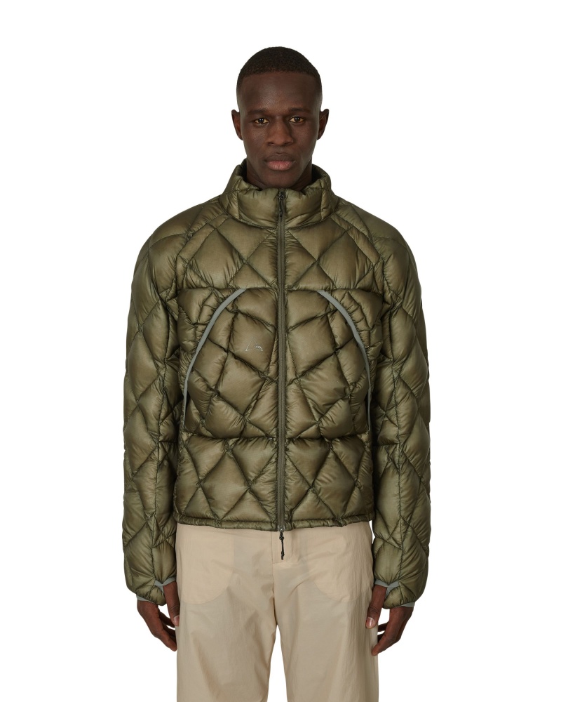 Dark Green ROA Light Down Jacket | UYWVG-8059