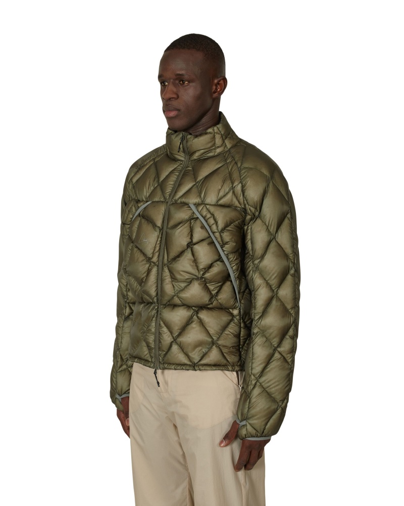 Dark Green ROA Light Down Jacket | UYWVG-8059