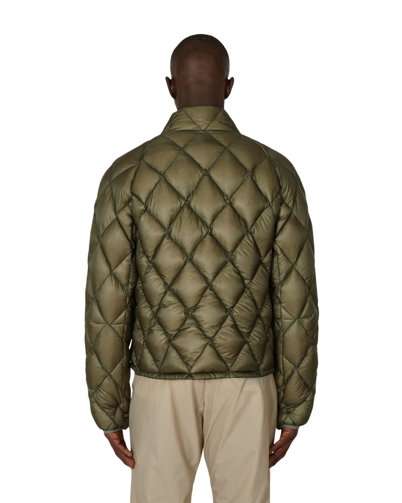 Dark Green ROA Light Down Jacket | UYWVG-8059