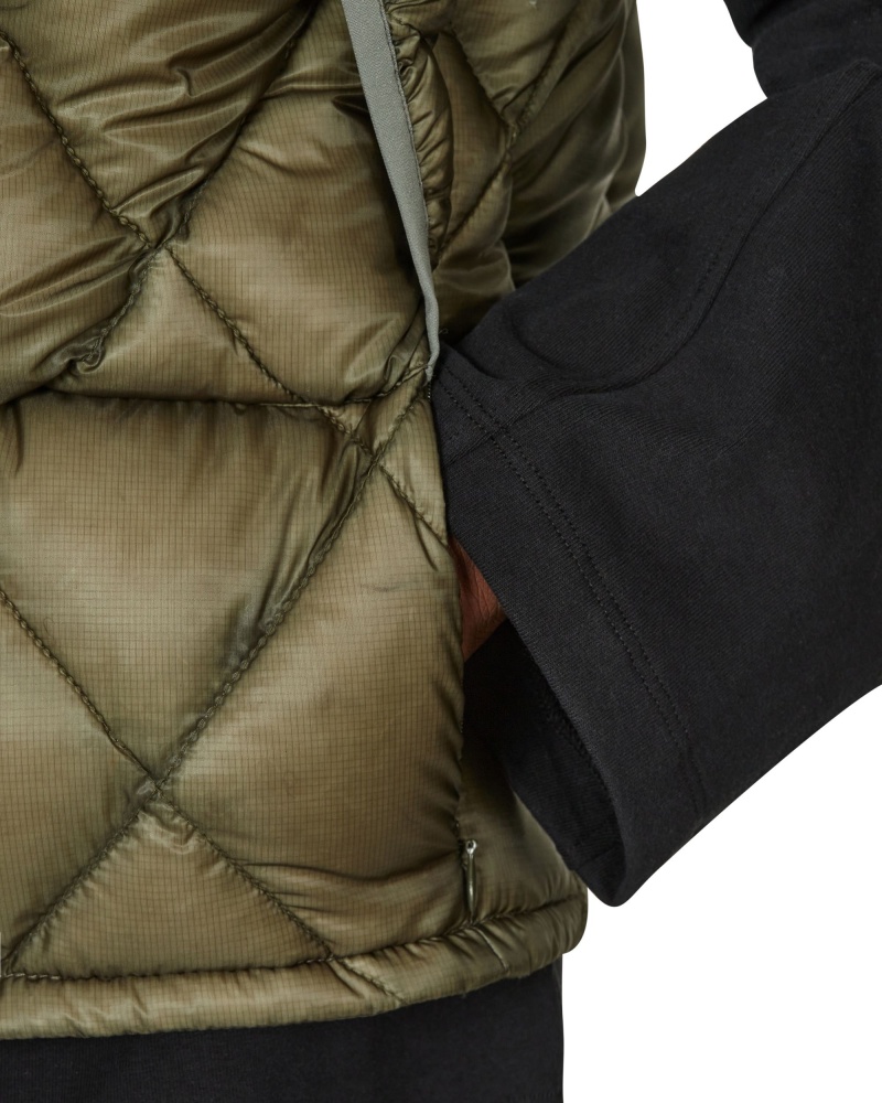 Dark Green ROA Puffer Vest | QMNIU-3840