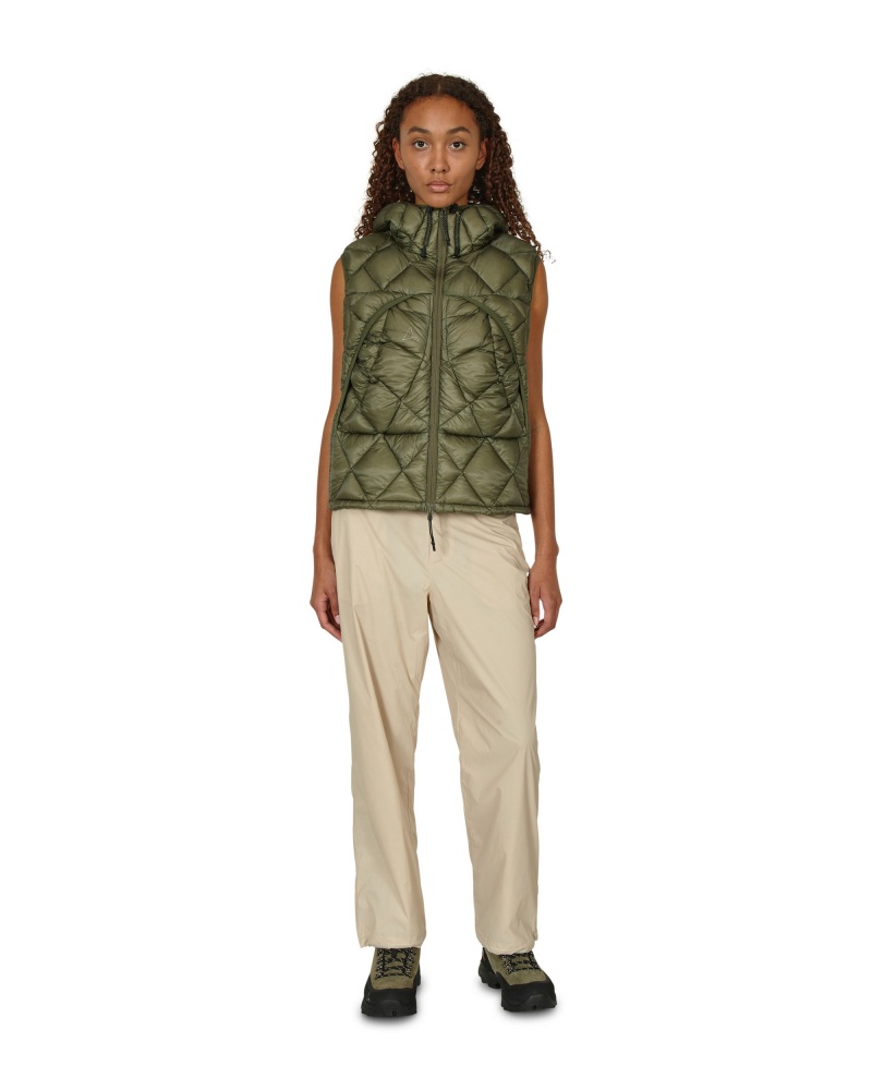 Dark Green ROA Puffer Vest | QMNIU-3840