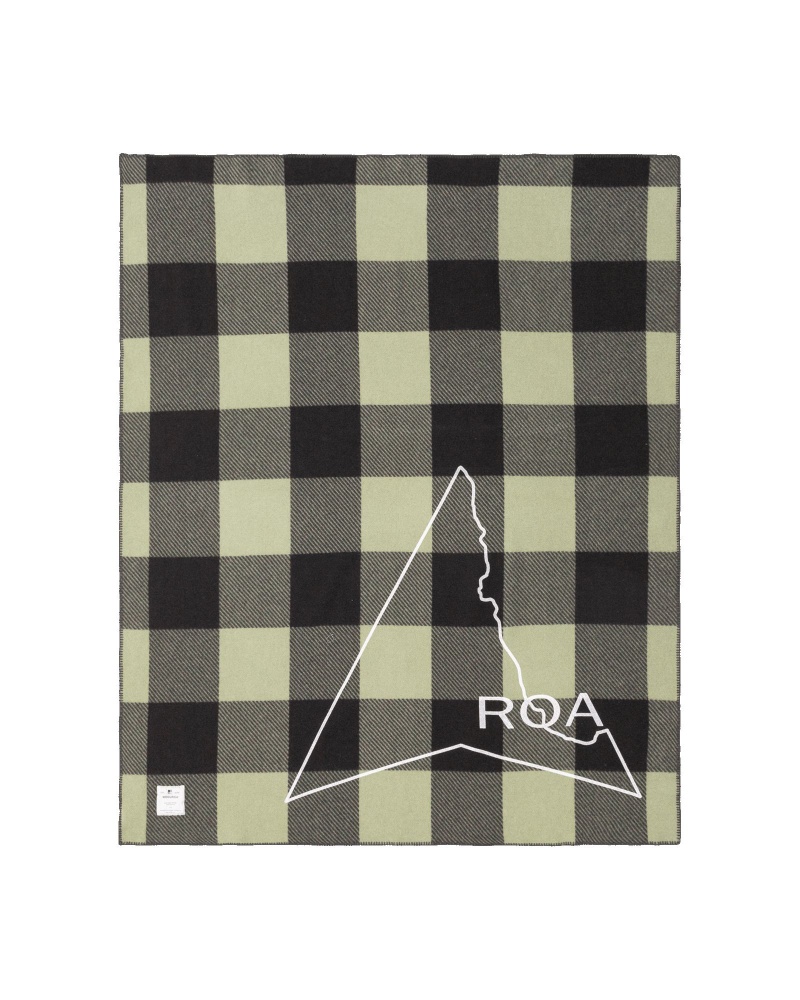 Green ROA Woolrich Blanket | MTVFW-9430