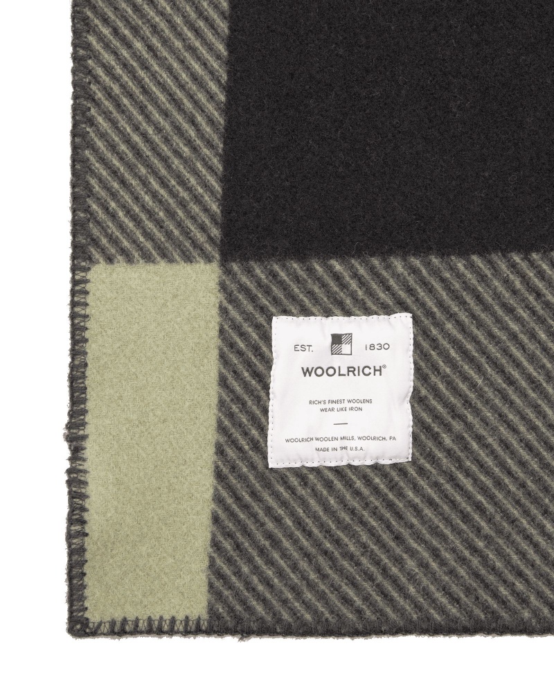 Green ROA Woolrich Blanket | MTVFW-9430