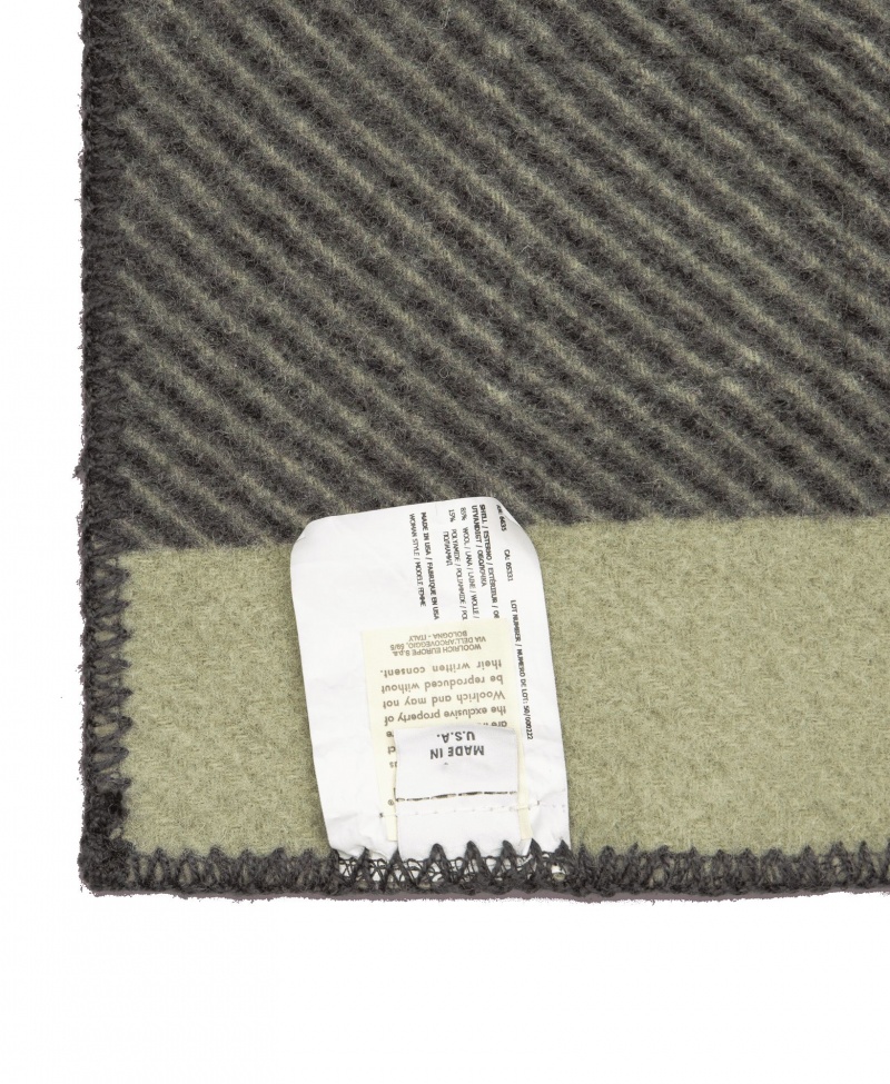 Green ROA Woolrich Blanket | MTVFW-9430