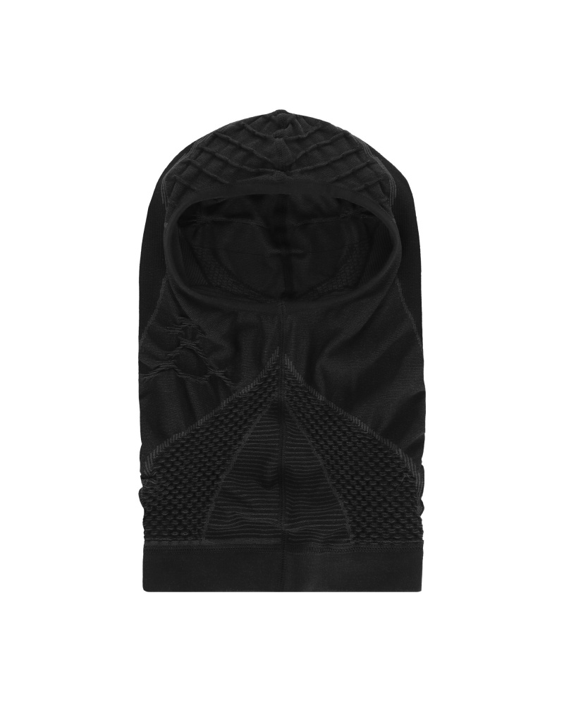 Grey Black ROA Balaclava 3D Knit Beanie | CYISQ-0875